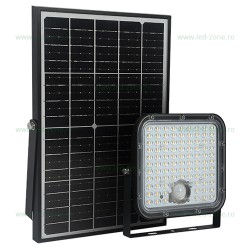 Proiector LED 10W Slim cu Panou Solar