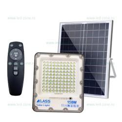 Proiector LED 150W cu Panou Solar si Telecomanda LZ4479