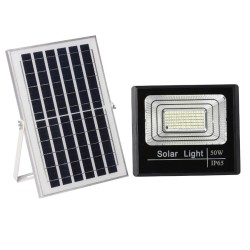 Proiector LED 50W cu Panou Solar si Telecomanda LZ78C12