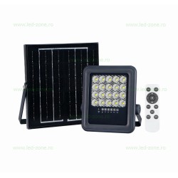 Proiector LED 50W cu Panou Solar si Telecomanda LZ8111