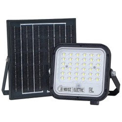 Proiector LED 50W cu Panou Solar si Telecomanda TIGER