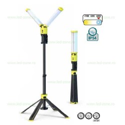 Stativ Reglabil Proiectoare LED 80W cu Stalp TOWER