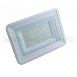 Proiector LED 100W 220V Slim Alb SMD2835