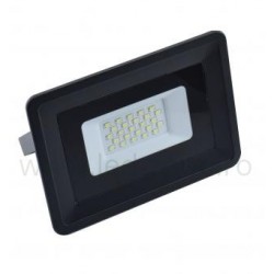 Proiector LED 20W 220V Slim Negru SMD2835