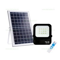 PROIECTOARE LED PANOU SOLAR - Reduceri Proiector LED 30W Slim cu Panou Solar si Telecomanda Promotie