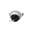Spot LED 1x1W Rotund Mobil Alb 220V