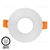 Suport Incastrat 1 Bec Spot LED GU10 Rotund Alb KARANFIL