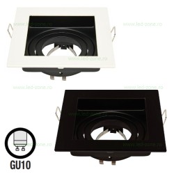 Suport Incastrat 1 Bec Spot LED GU10 PETUNYA