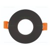 Suport Incastrat 1 Bec Spot LED GU10 Rotund Negru KARANFİL