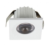 SPOTURI LED - Reduceri Spot LED 3W COB Patrat Alb  Promotie