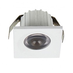 Spot LED 3W COB Patrat Alb 