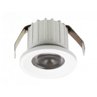 SPOTURI LED ROTUNDE, Spot LED 3W COB Rotund Alb , LED-Zone.ro