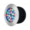 Spot LED Exterior Incastrabil 18x1W Rotund RGB 12V Submersibil