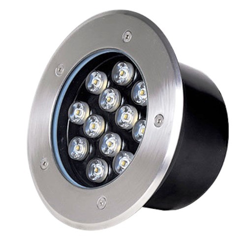 Spot LED Exterior Incastrabil 12x1W Rotund 220V LED Zone