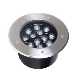 Spot LED Exterior Incastrabil 12x1W Rotund 220V