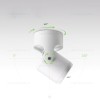 Spot LED Aplicat 12W Mobil Alb
