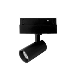 Spot LED Magnetic 10W Cilindru Reglabil Negru