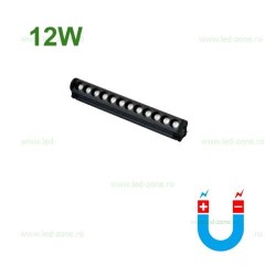 Spot LED Magnetic 12W Liniar Clar  Ultra Slim ALL1