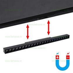 Spot LED Magnetic 18W Liniar Clar