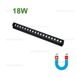 Spot LED Magnetic 18W Liniar Clar Ultra Slim ALL2