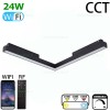 Spot LED Magnetic 24W 90 Grade Mat CCT RF WIFI