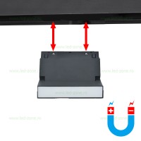 SPOTURI LED MAGAZIN, Spot LED Magnetic 6W Liniar Mat Reglabil, LED-Zone.ro