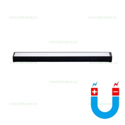 Spot LED Magnetic 10W Liniar Mat Negru Ultra Slim LM1
