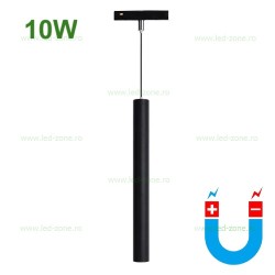 Spot LED Magnetic 10W Pendul Negru Ultra Slim