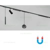 Spot LED Magnetic 7W Pendul Negru Ultra Slim P5
