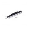 Spot LED Magnetic Incastrat 12W Liniar Mat YC3012