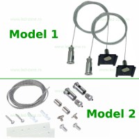 SPOTURI LED MAGNETICE LINIARE, Black Friday - Set 2 Tiranti Sina Magnetica Aplicata, LED-Zone.ro