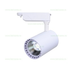 Spot LED Magazin Sina 20W COB Alb Cilindric