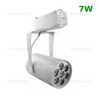 SPOTURI LED, Spot LED Magazin Sina 7x1W Alb LZ697, LED-Zone.ro