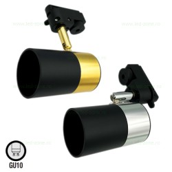 Spot LED Magazin Sina cu Bec GU10 Negru