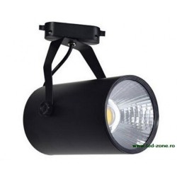Spot LED Magazin Sina 30W COB Negru Bern