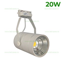 Spot LED Magazin Sina 20W COB Alb LZM01