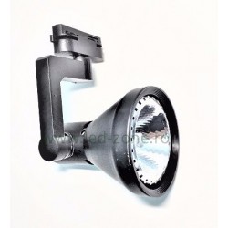 Spot LED Magazin Sina 20W COB Negru