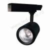 Spot LED Magazin Sina 30W COB Negru Cilindric