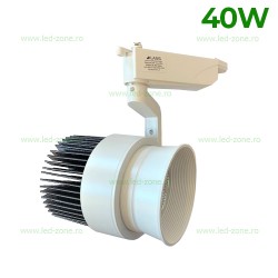 Spot LED Magazin Sina 40W COB Alb LZM01