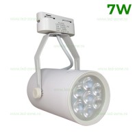 SPOTURI LED, Spot LED Magazin Sina 7x1W Alb , LED-Zone.ro