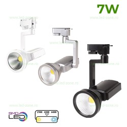 Spot LED Magazin Sina 7W Prag Diverse Culori