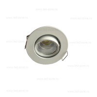 SPOTURI LED, Spot LED 3W Mini COB Rotund Mobil Alb, LED-Zone.ro