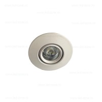 SPOTURI LED, Spot LED 3W Mini Rotund Mobil Alb, LED-Zone.ro