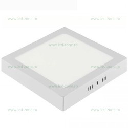 Spot LED 18W Patrat Alb Aplicat