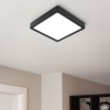 Spot LED 24W Patrat Negru Aplicat LZ30355