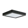 Spot LED 24W Patrat Negru Aplicat LZ30355