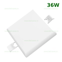 Spot LED 36W Patrat Mat Frameless