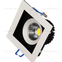 SPOTURI LED PATRATE - Reduceri Spot LED 8W COB Mobil Alb Promotie