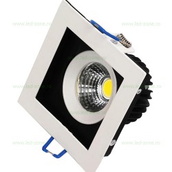 Spot LED 8W COB Mobil Alb