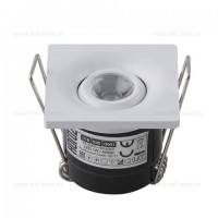 SPOTURI LED, Spot LED 1W  Patrat COB Mobil Diverse Culori, LED-Zone.ro